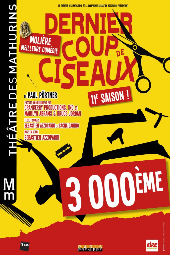 Dernier Coup de Ciseaux à Paris : la comédie interactive où vous tenez le premier rôle