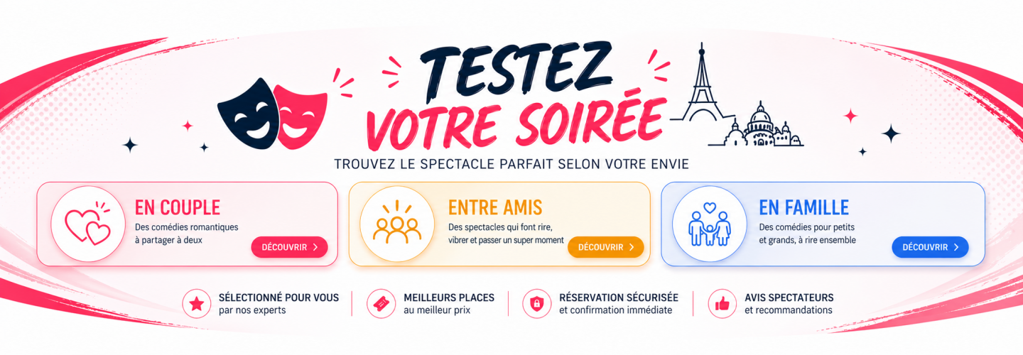 Paris comedie tester votre soirée